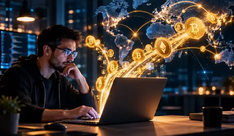 Binance: 6,3 милиарда долара прехвърлени за 20 минути през лаптоп