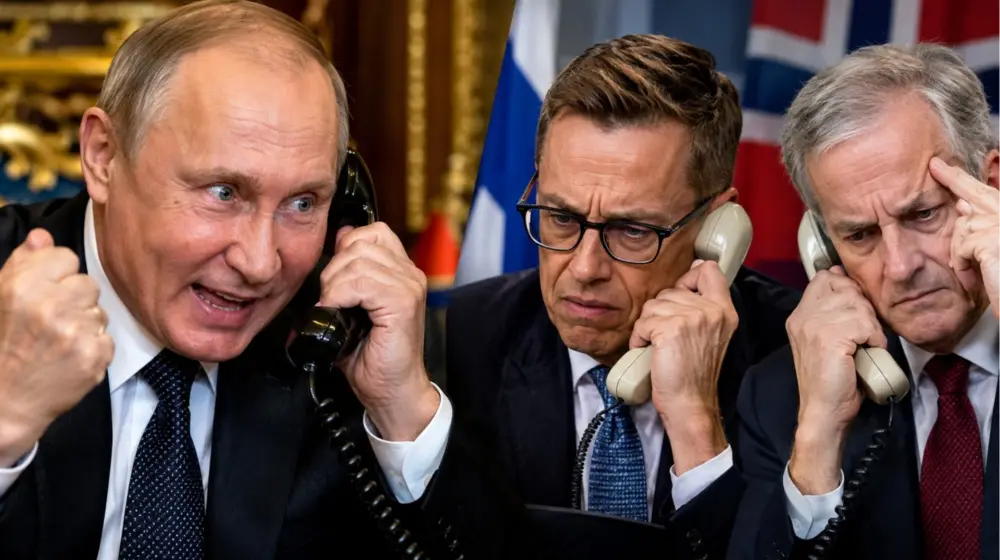 Равносметката: Путин мъчи 1,5 часа норвежкия и финландския лидери с фантазии за средновековното славянство